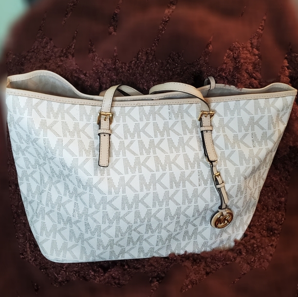 New Michael Kors signature logo large tote
